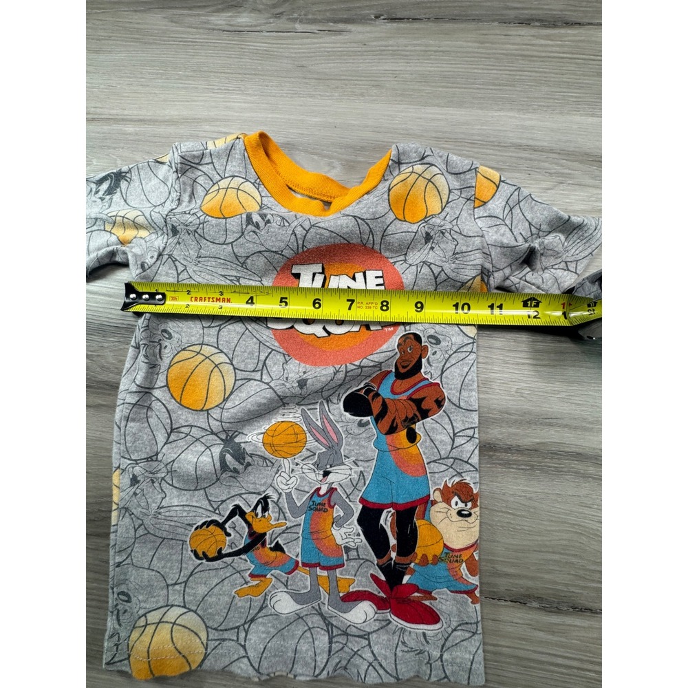 Space Jam A New Legacy Tune Squad LeBron James Kids Pajama Set Size 6 - Picture 4 of 15